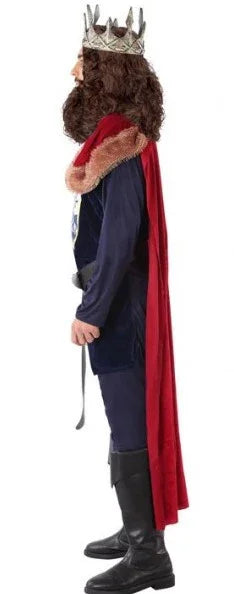 Disfraz de Rey Medieval con Capa para Hombre Reyes y Reinas Medievales Atosa